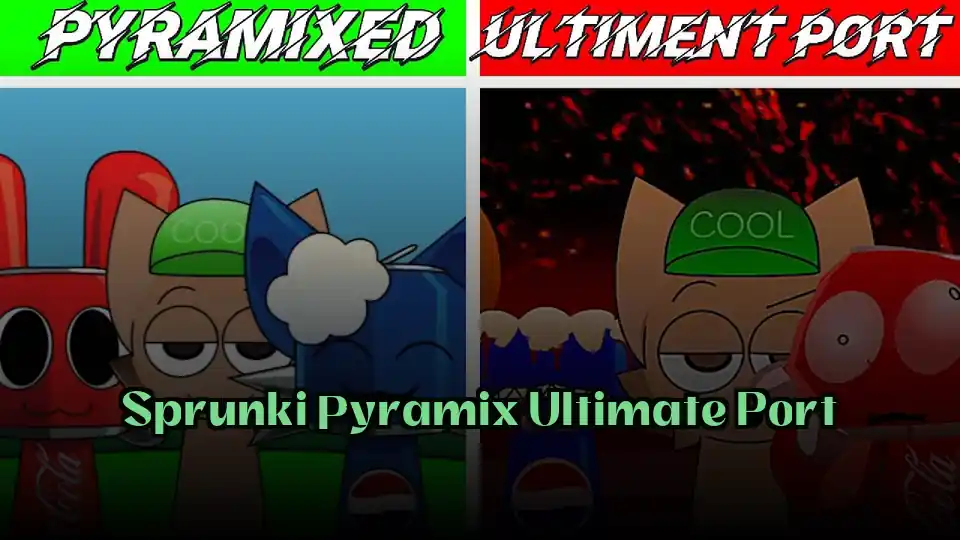 Sprunki Pyramix Ultimate Port Logo