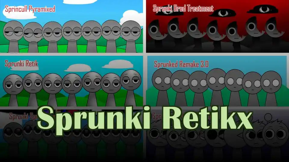 Sprunki Retikx Logo