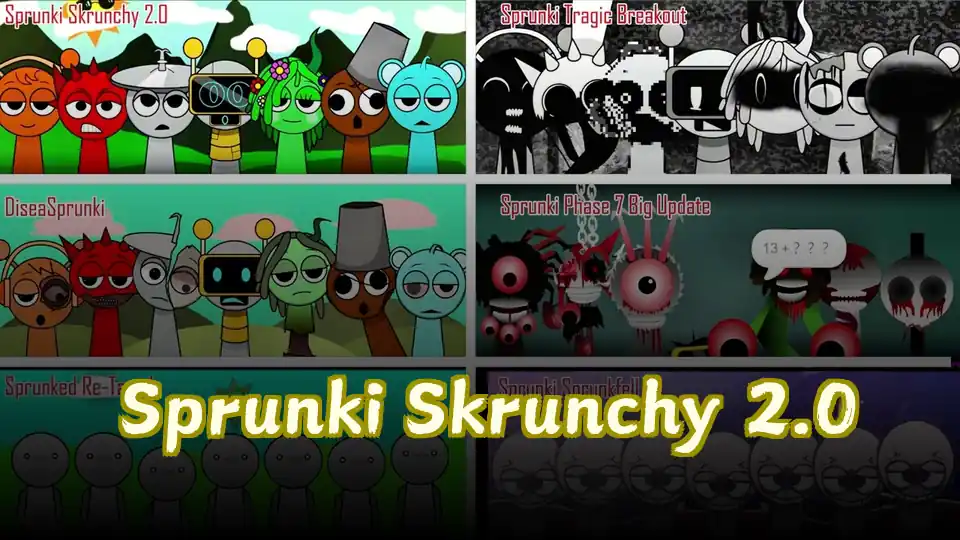 Sprunki Skrunchy 2.0 Logo