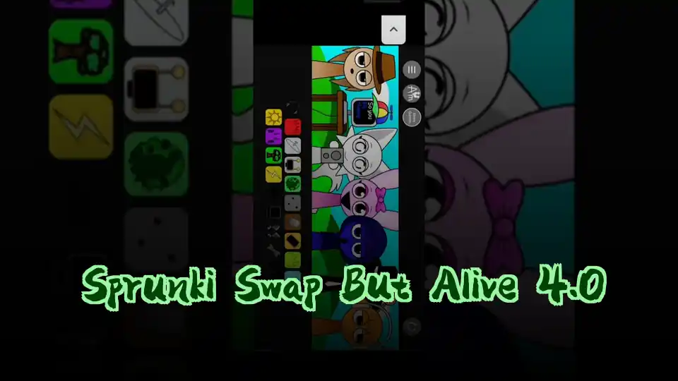 Sprunki Swap But Alive 4.0 Logo