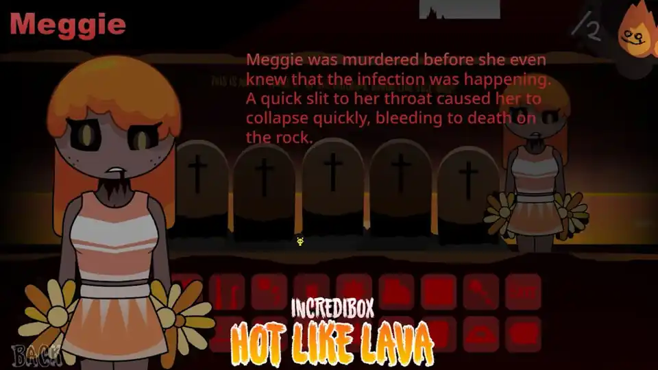IncrediBox Hot Like Lava Logo