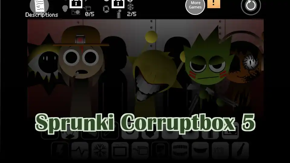 Sprunki Corruptbox 5 Logo