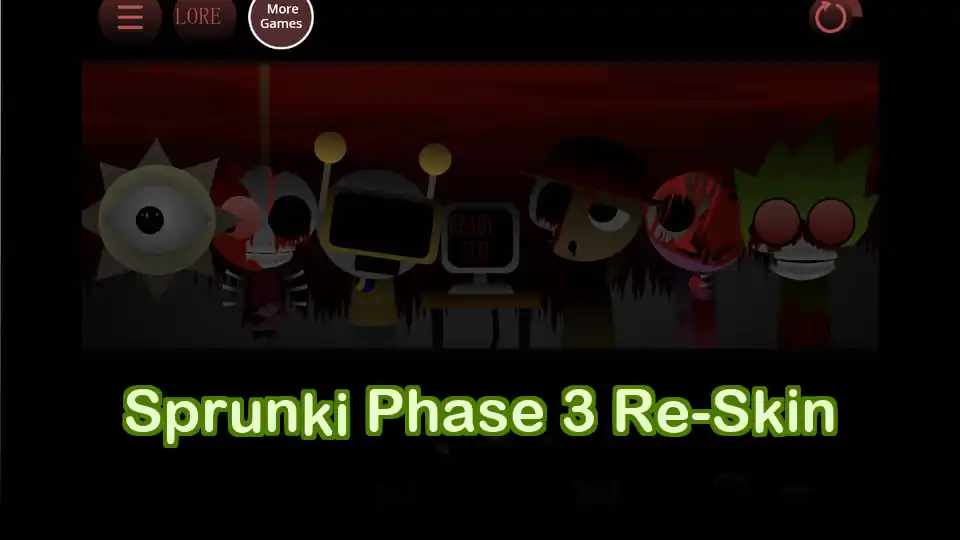 Sprunki Phase 3 Re-Skin Logo