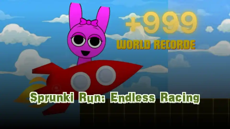 Sprunki Run: Endless Racing Logo