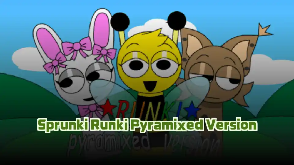 Sprunki Runki Pyramixed Version Logo