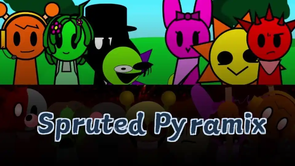 Spruted Pyramix Logo