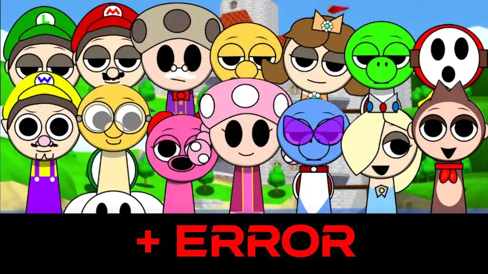 Super Sprunki Bros Logo