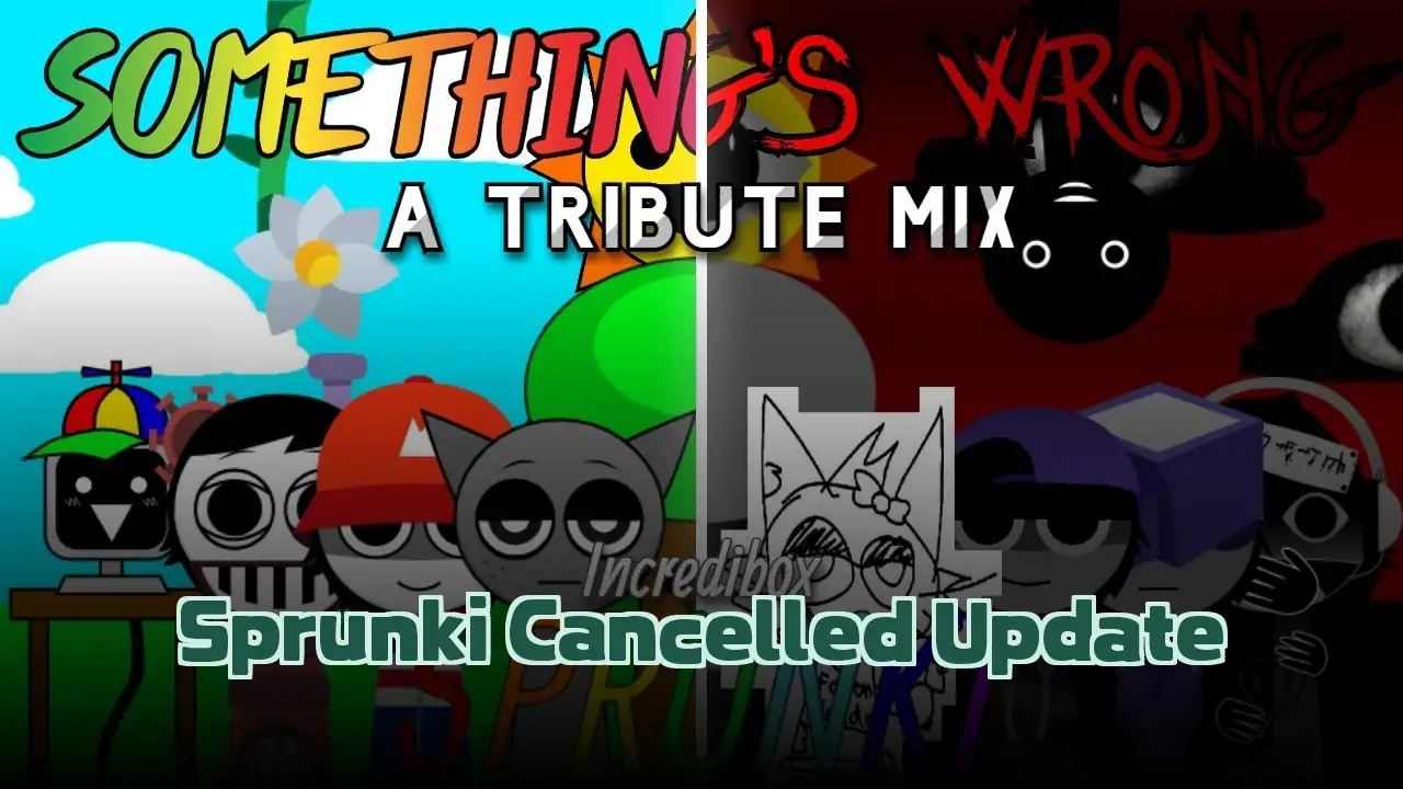 Sprunki Cancelled Update Logo