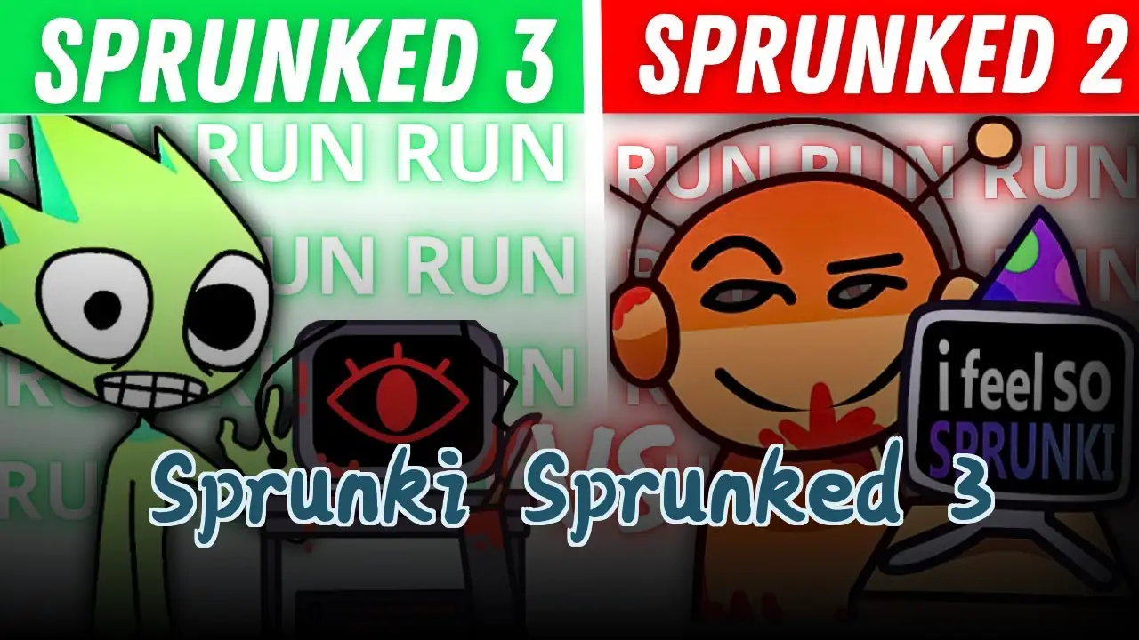 Sprunki Sprunked 3 Logo