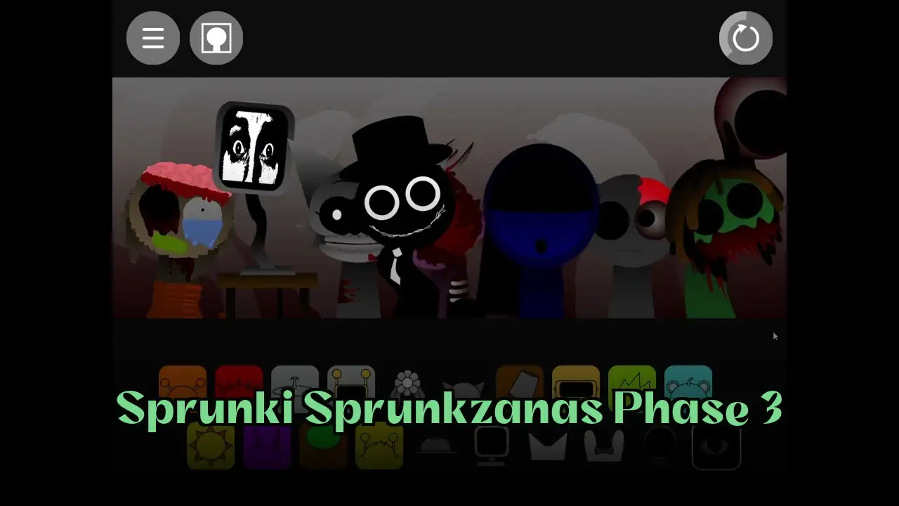 Sprunki Sprunkzanas Phase 3 Logo